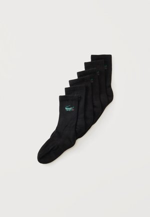 Lacoste, CREW UNISEX 6 PACK - Sukat - noir