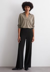 Marc O'Polo Langarmshirt - shaded brown melange