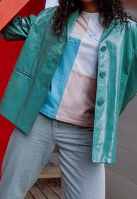 Karl Kani T-shirt med print - light blue