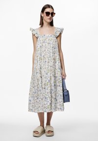 Pieces PCAMARYL DRESS - Dnevna haljina - cloud dancer