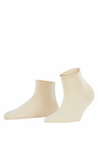 FALKE COTTON TOUCH - Calze - cream