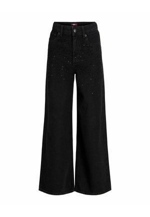 JJXX, WIDE-FIT JEANS JXTOKYO AVA WIDE R468 DNM GRL WIDE-FIT JEANS GIRLS - Jean coupe décontractée - black denim