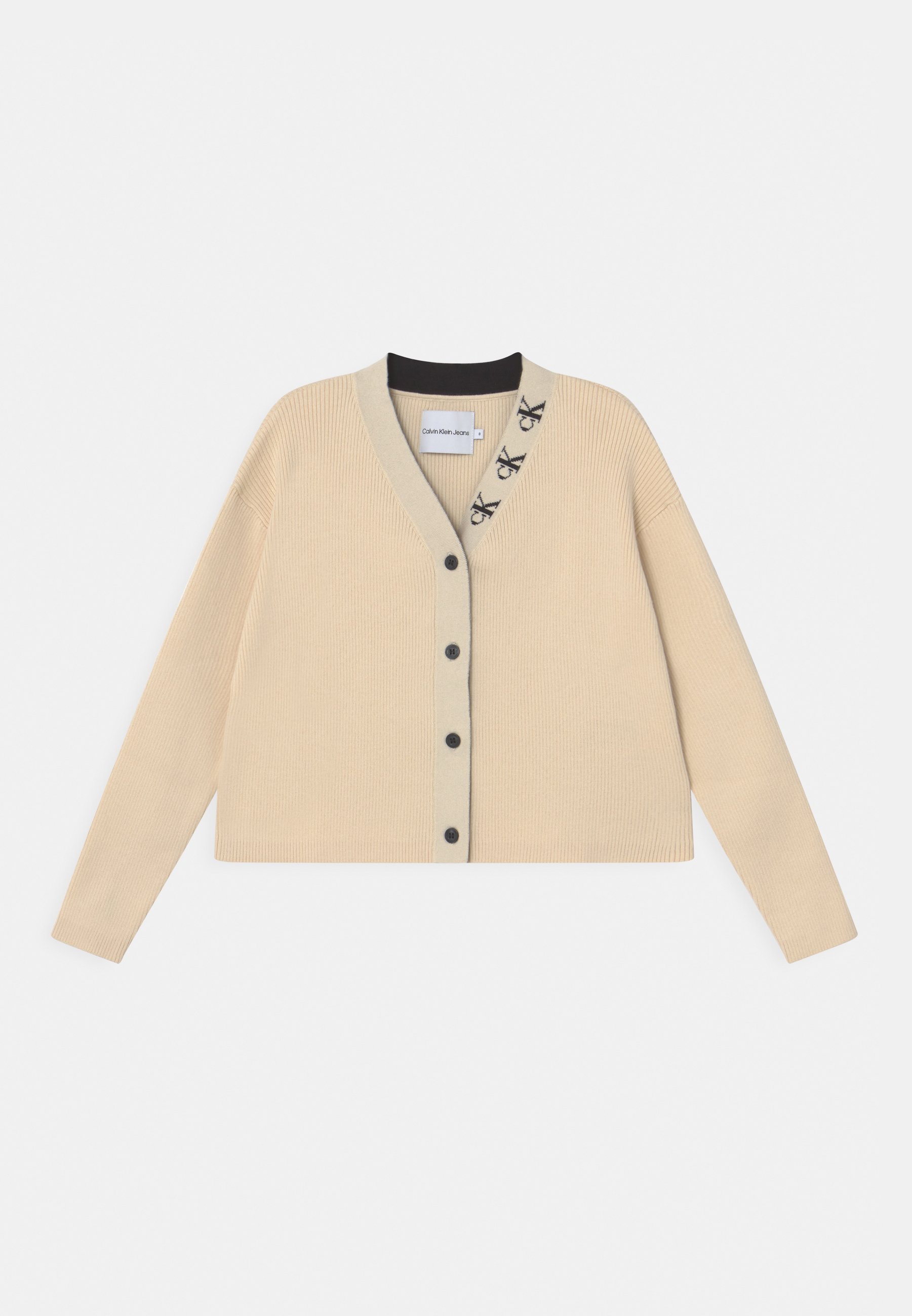 calvin klein long cardigan