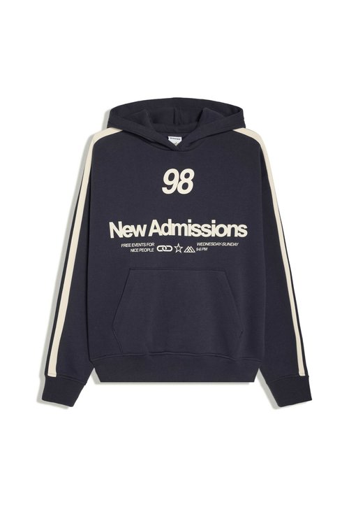 zalando — Bershka · HOODIE SWEATER WITH SIDE STRIPES - Felpa con cappuccio