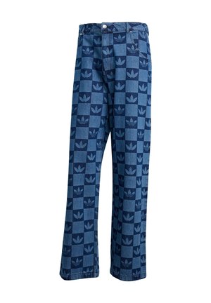 adidas Originals MONOGRAM ALL OVER  - Relaxed fit jeans - indigo denim