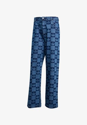 adidas Originals MONOGRAM ALL OVER  - Vaqueros boyfriend - indigo denim