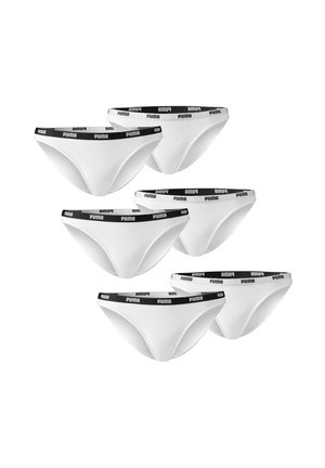 6ER PACK - Bikini-Hose - weiß
