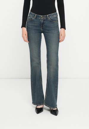 JXTEXAS - Jeans bootcut - dark blue denim