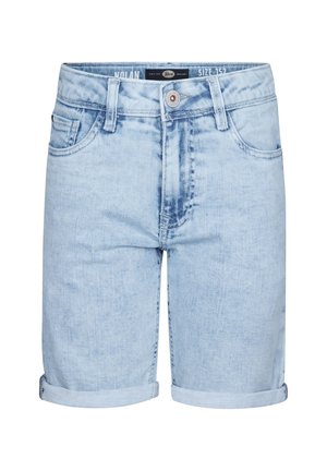 BASSANO DENIM TEAL - Farkkushortsit - light stone