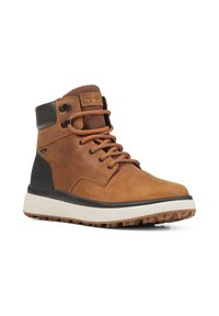Geox U GRANITO GRIP B A - Stivaletti stringati - ochre black