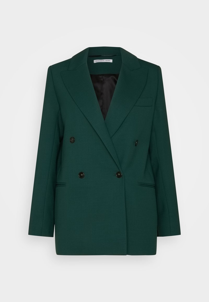 Damen Bekleidung | DESIGNERS REMIX LYNA BLAZER Blazer dark green/dunkelgrün - QS34068 Damen Bekleidung | DESIGNERS REMIX LYNA BLAZER Blazer dark green/dunkelgrün - QS34068