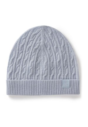 CABLE KNIT - Gorro - blue