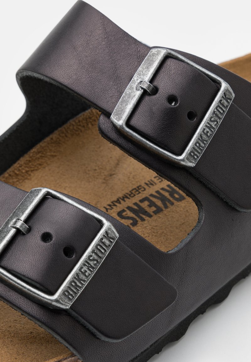 Herren Sneaker | Birkenstock ARIZONA Pantolette flach vintage wood black/schwarz - WM80440 Herren Sneaker | Birkenstock ARIZONA Pantolette flach vintage wood black/schwarz - WM80440