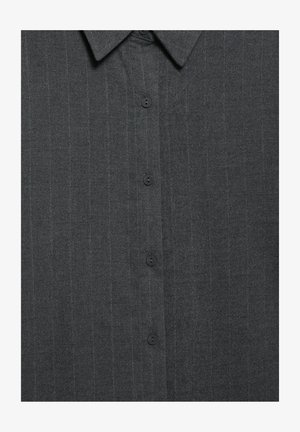 PULL&BEAR, PINSTRIPE - Skjortebluser - grey