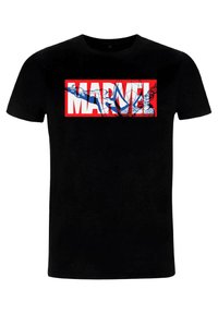 Marvel SPIDER-MAN CLASSIC SPIDER MARVEL UNISEX - Triko s potiskem - black