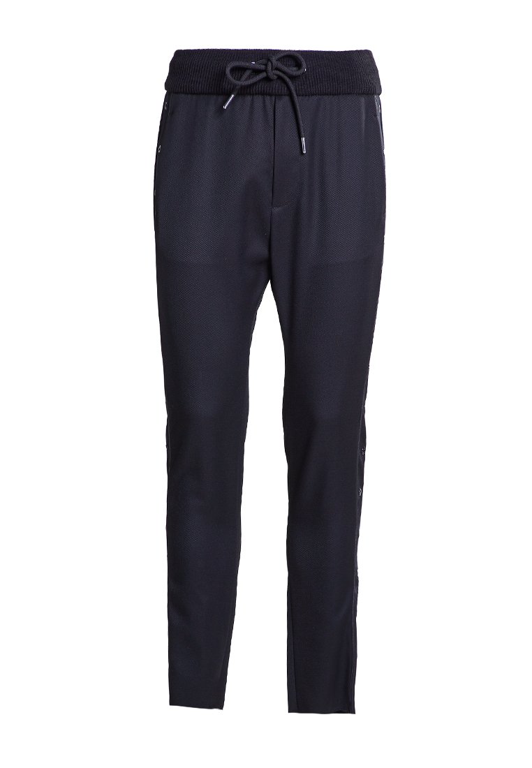 LES HOMMES Broek zwart