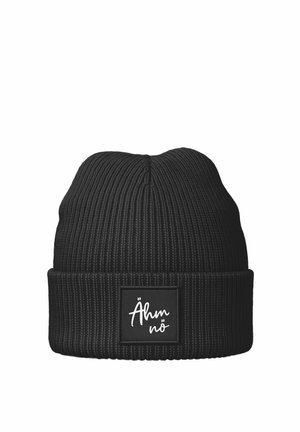 PATCH ÄHM NÖ AUFDRUCK SPRUCH PRINT - Mütze - schwarz