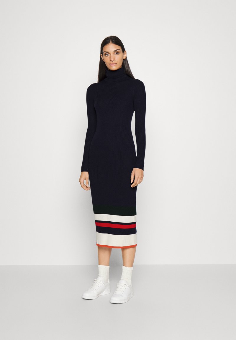 Polo Ralph Lauren DRESS LONG SLEEVE DAY DRESS Day dress navy multi
