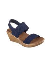Skechers Sandali con zeppa - azul