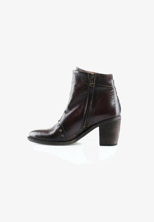 A.S.98, RAYNE - Bottines de cowboy / motard - chocolate