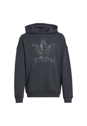 Felpa con cappuccio - dark grey