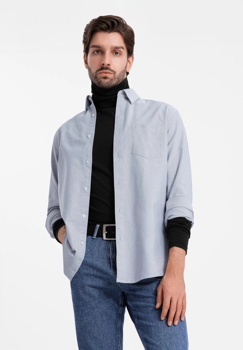 Ombre Skjorta - light blue