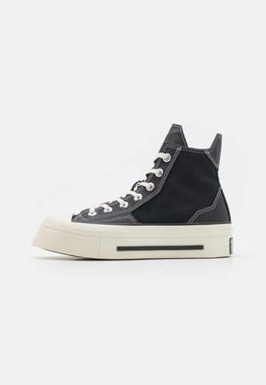 CHUCK 70 DE LUXE SQUARED - Sneakers high - black/egret