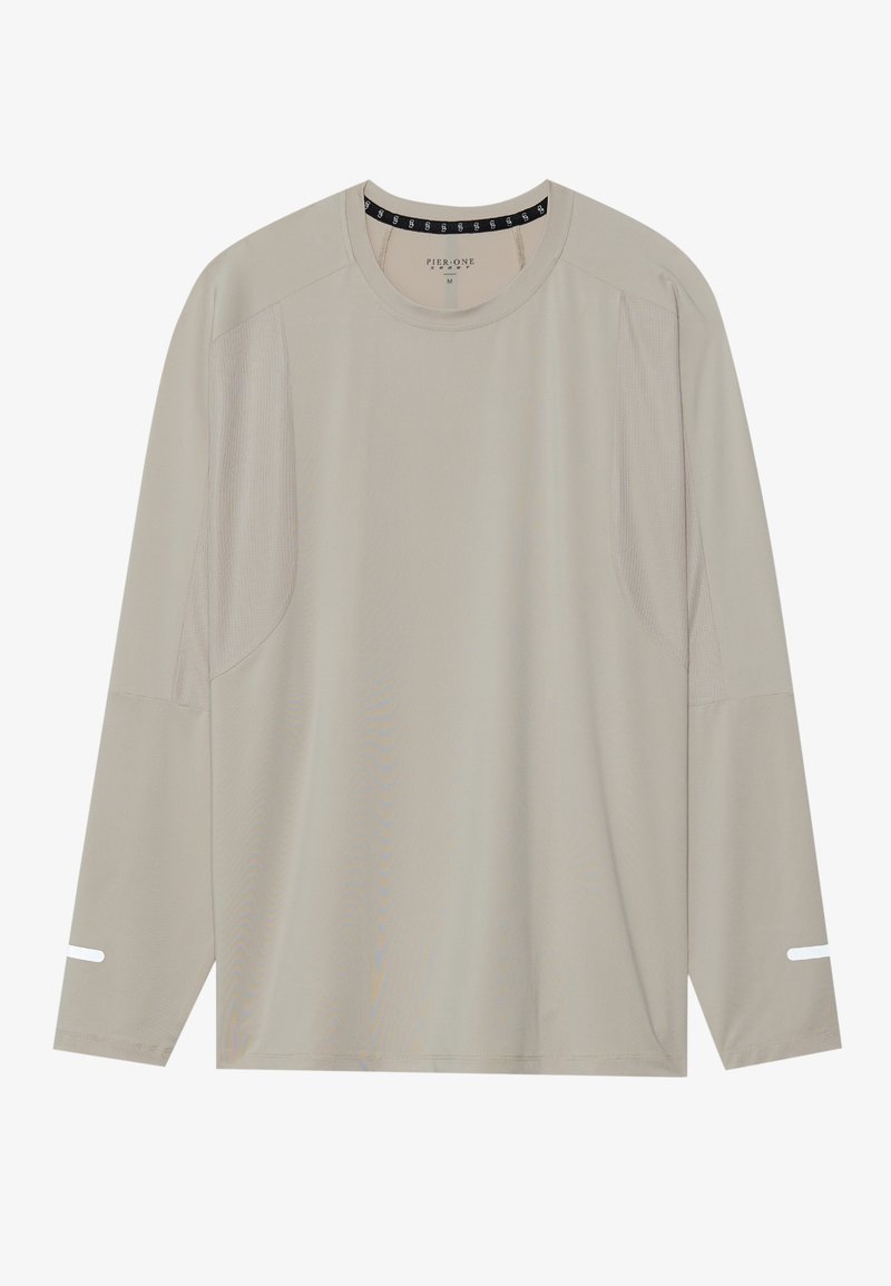 Pier One Sport Longsleeve beige Pier One Sport Longsleeve beige