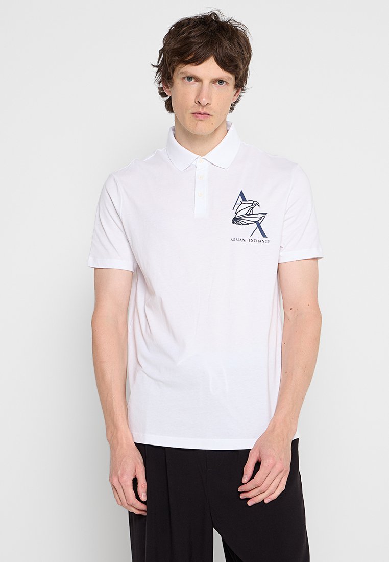 Armani Exchange Poloshirt wit
