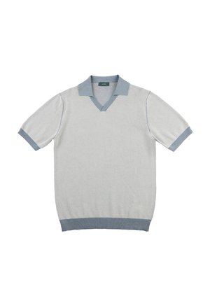 Slowear ZANONE - Polo - denim silver