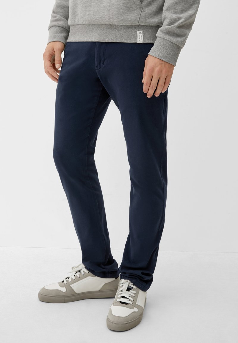 QS SLIM BASIC - Chino - navy