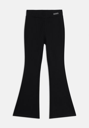 Guess, KIDS TEENS PUNTO MILANO FLARE  - Pantaloni - jet black