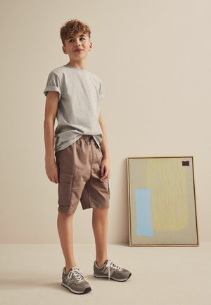 REGULAR FIT - Short - taupe brown