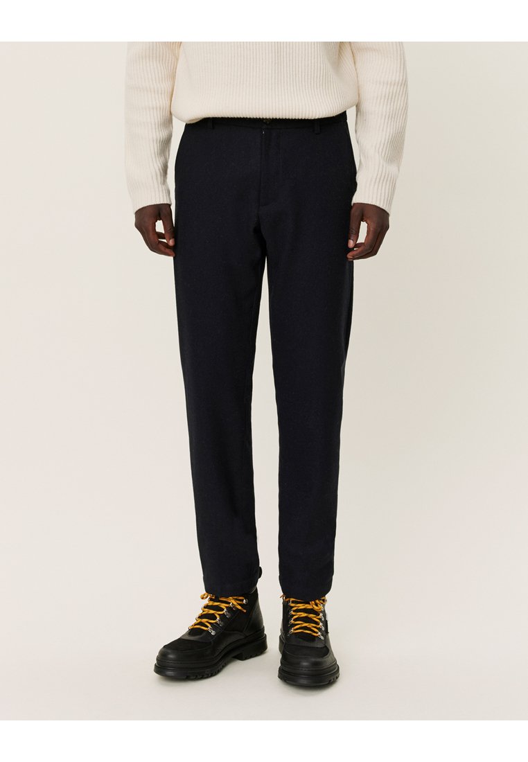 Les Deux COMO PANTS - Hlače - dark navy melange