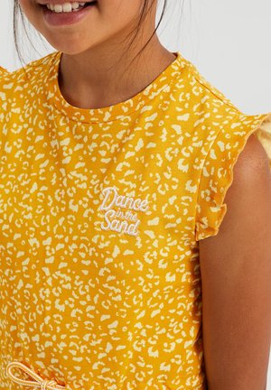 WE Fashion, Robe en jersey - yellow