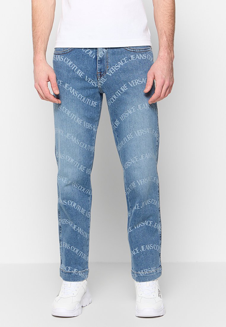 Versace Jeans Couture Straight leg jeans blauw