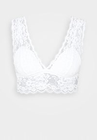 BRA IRIS BRALETTE - Hosszított melltartó - white