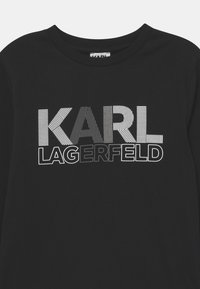 KARL LAGERFELD KIDS LONG SLEEVE UNISEX - Långärmad tröja - black