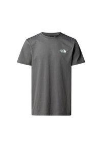 M SS SIMPLE DOME TEE - T-shirt de sport - smoked pearl tnf white