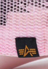 Alpha Industries LABEL TRUCKER UNISEX - Kapa - pale peach
