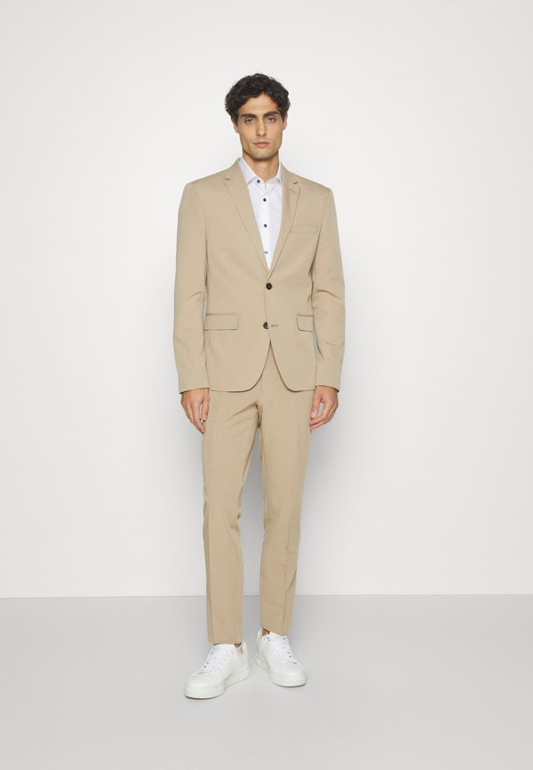 FINE STRETCH SET - Anzug - sand