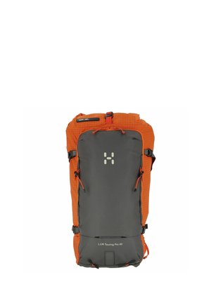 TOURING PRO - Hiking rucksack - magnetite blaze orange