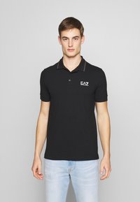 EA7 Emporio Armani - Poloshirt - black Thumbnail-Bild 1