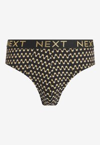Next 4 PACK - Fecskék - black gold pattern