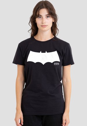 DC COMICS - BATMAN, BATMAN THE DARK KNIGHT RETURNS WHITE LOGO - T-Shirt print - black