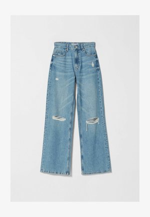 Flared Jeans - light-blue denim