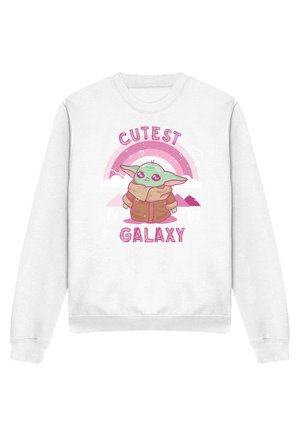 Star Wars, STAR WARS GROGU CUTEST IN THE GALAXY - Sweatshirt - white