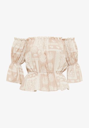 IZIA, IZIA GAYA - Camicetta - beige weiss