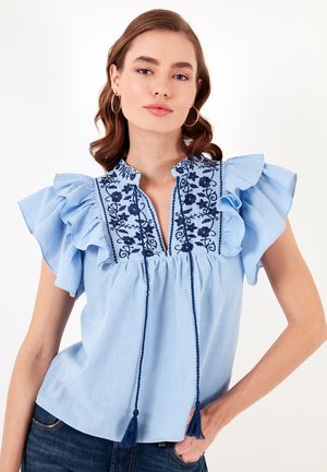 REGULAR FIT - Blouse - blue