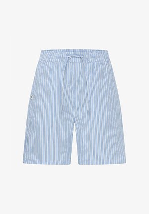 Oxmo, OXFANNY STRIPED - Lühikesed püksid - powder blue mix